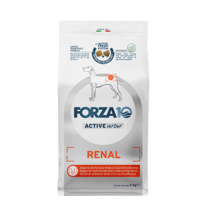 Forza10 RENAL Active sausā barība suņiem 4kg